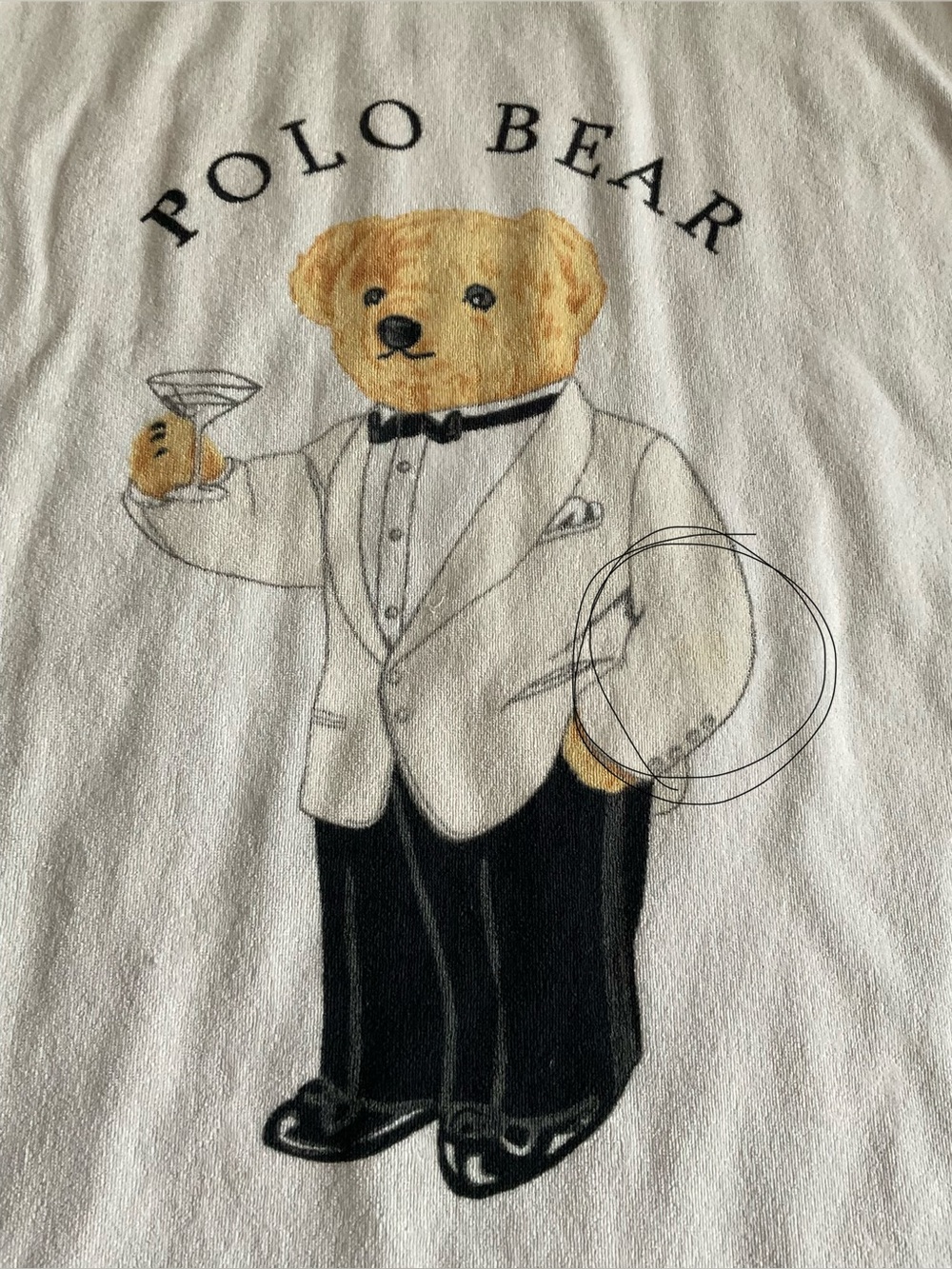 2 Vintage Ralph Lauren Polo Bear Pool/Beach Towels - Picture 5 of 11